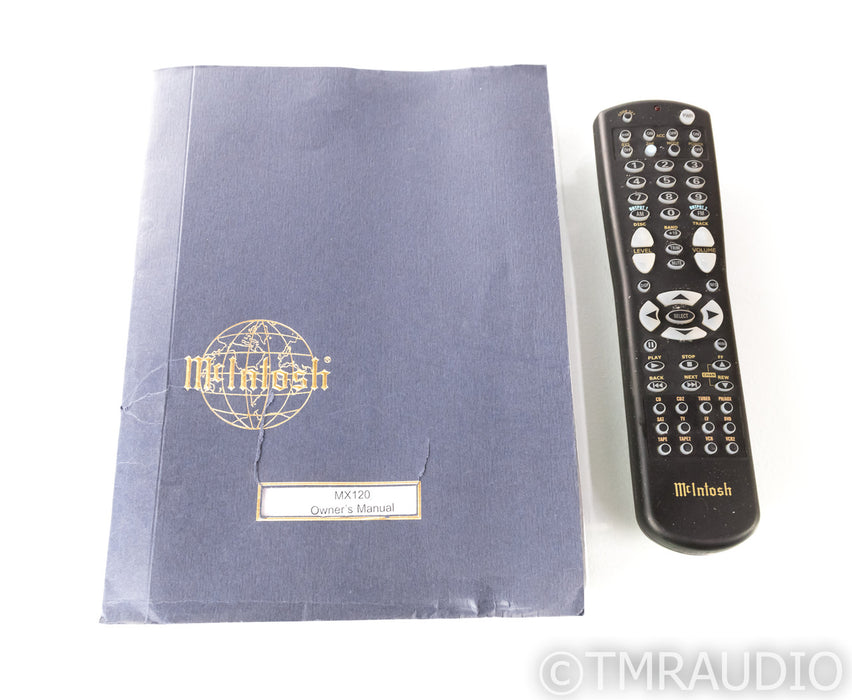 McIntosh MX120 7.1 Channel Home Theater Processor; MX-120; Remote