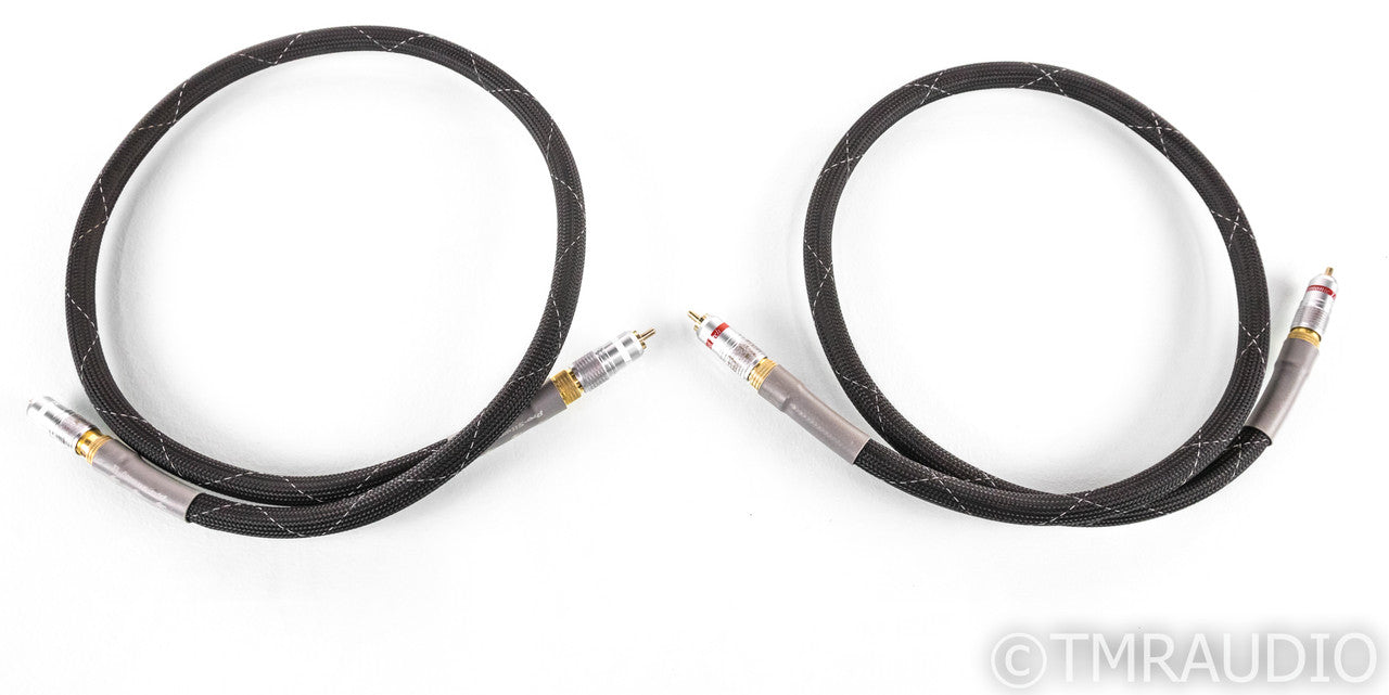 Harmonic Technology Pro-Silway II RCA Cables; 1m Pair Interconnects; Mk 2