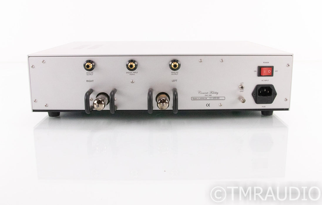 Concert Fidelity DAC-040BD Hybrid Tube DAC; D/A Converter; DAC040BD