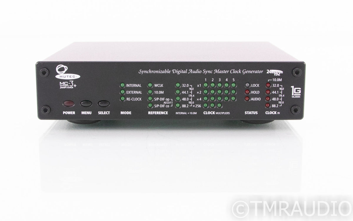 Mutec MC-3+ Word Clock Generator / S/PDIF Reclocker — The Music Room