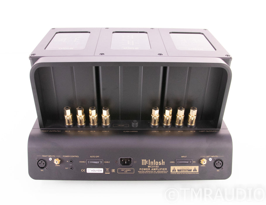 McIntosh MC2152 Stereo Tube Power Amplifier; 70th Anniversary Edition; MC-2152
