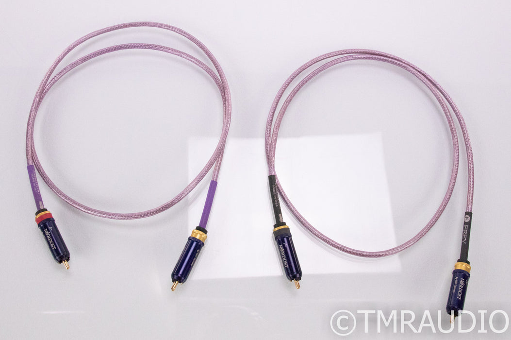 Nordost Frey RCA Cables; 1m Pair Interconnects