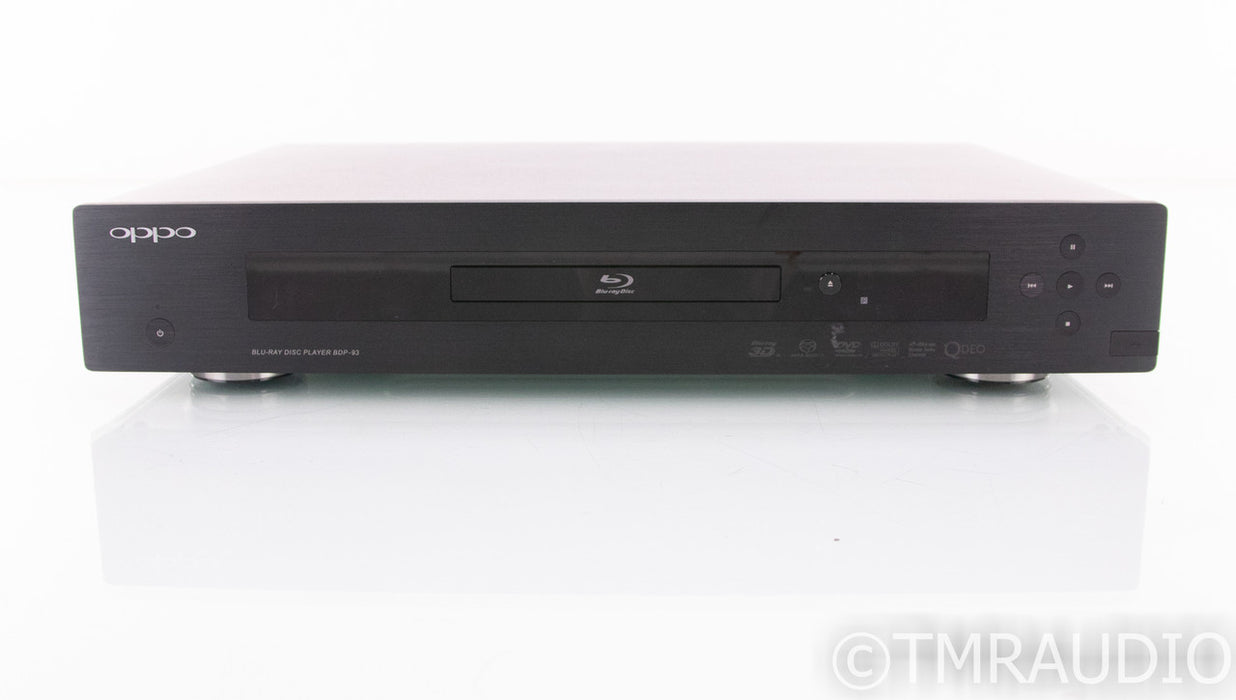 Oppo BDP-93 Universal Blu-Ray Player; BDP93; Remote