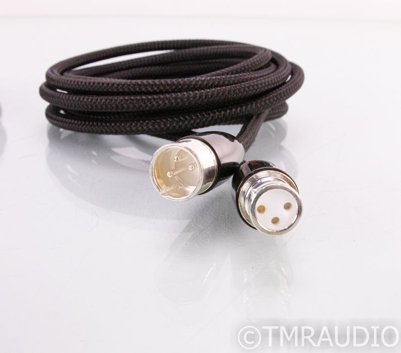 Audioquest Mackenzie XLR Cables; 3m Pair Balanced Interconnects; 72v DBS