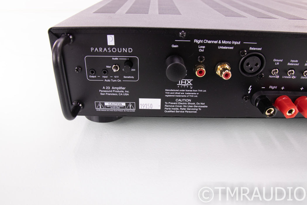 Parasound A23 Stereo Power Amplifier; A-23