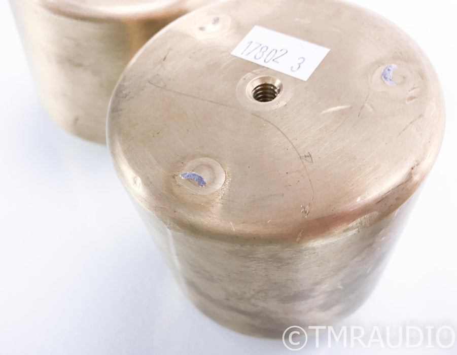 Mapleshade Threaded Megafoot Brass Isolation Feet; Set of 3 HOLD info