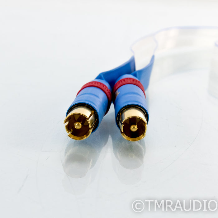 Nordost Flatline Blue Heaven RCA Cables; 1m Pair Interconnects