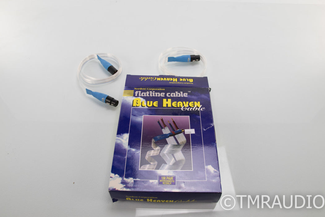 Nordost Blue Heaven XLR Cables; 1m Pair Balanced Interconnects