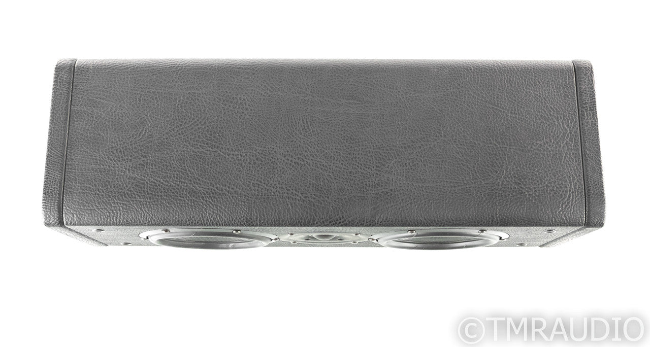 Sonus Faber Smart Center Channel Speaker; Black Leather