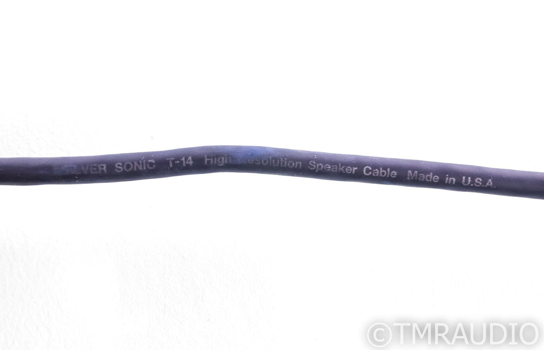 DH Labs Silver Sonic T-14 Speaker Cable; Single 8ft Cable