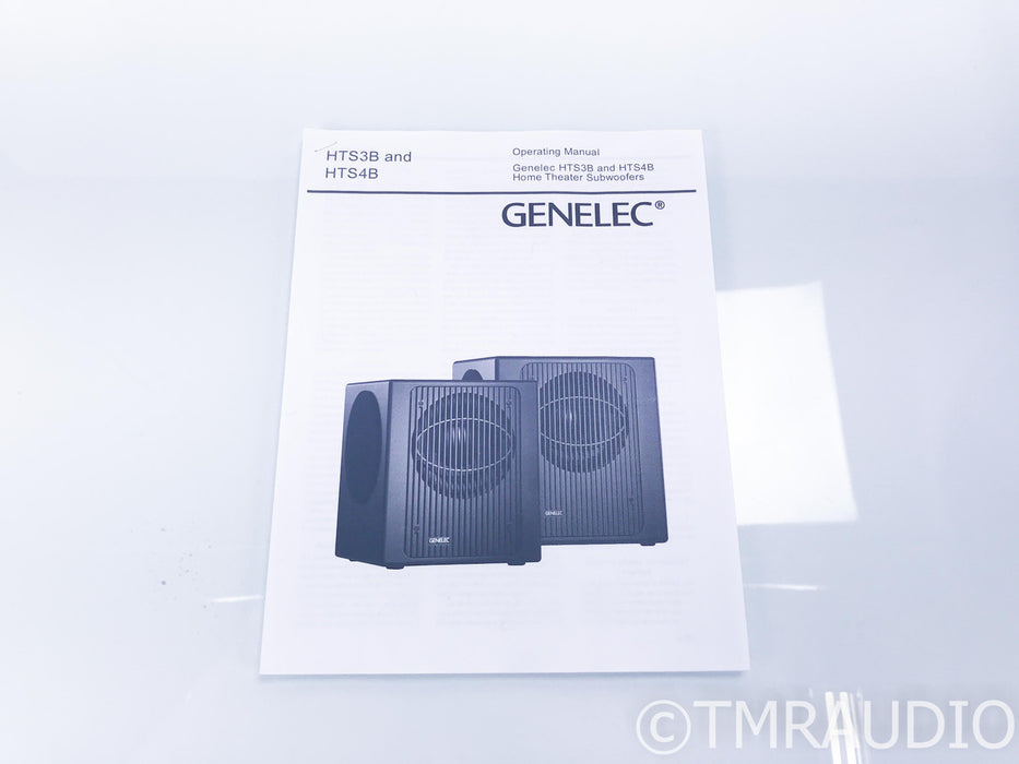 Genelec HTS3B 10" Powered Subwoofer; HTS-3B (No grills)