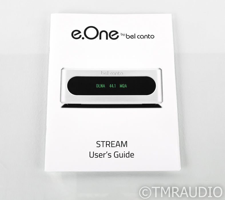 Bel Canto e.One Stream Network Streamer