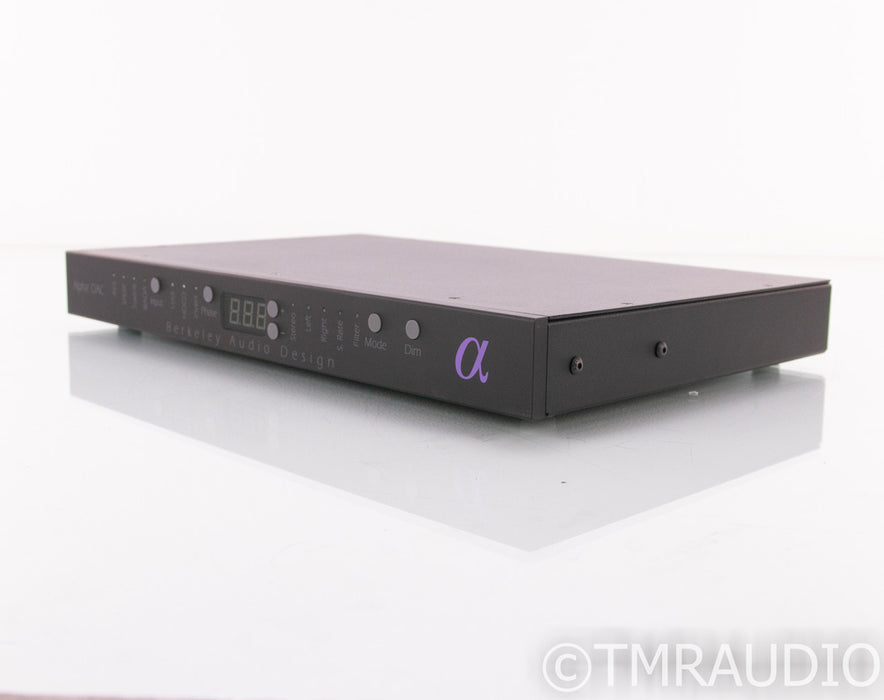 Berkeley Alpha DAC Series 2; D/A Converter; Remote