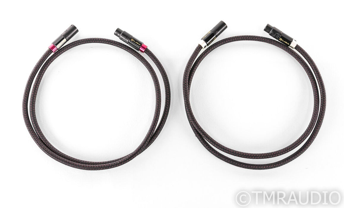 Clarus Cable Crimson CCB-015D XLR Cables; 1.5m Pair Balanced Interconnects