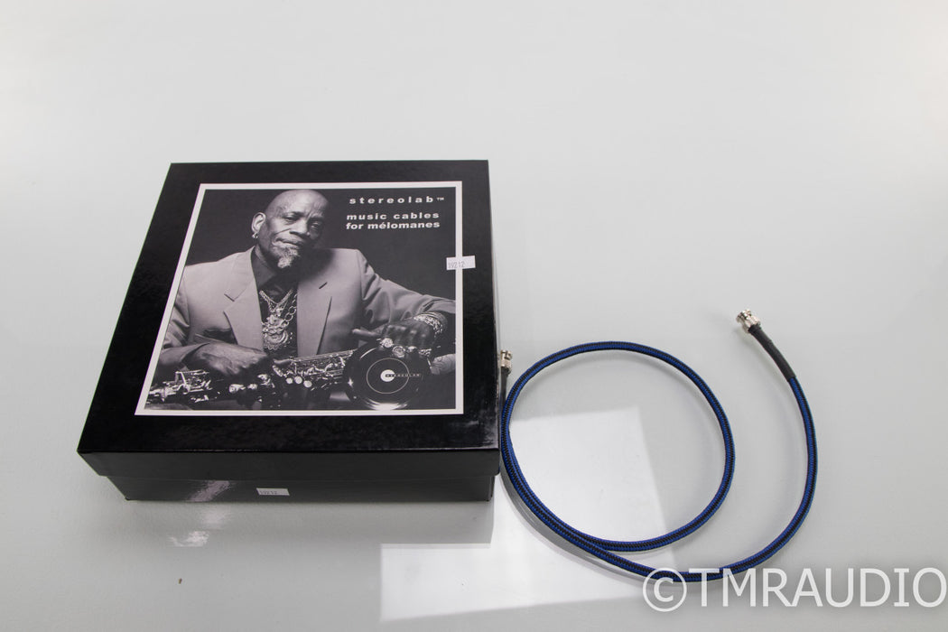 Stereolab XV-Ultra BNC Coaxial Cable; 1m Digital Interconnect; XVUltra