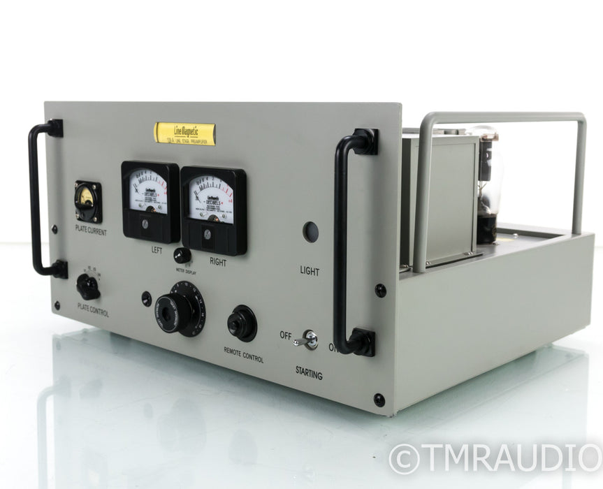 Line Magnetic 25-B Stereo Tube Preamplifier; 129-A; Remote
