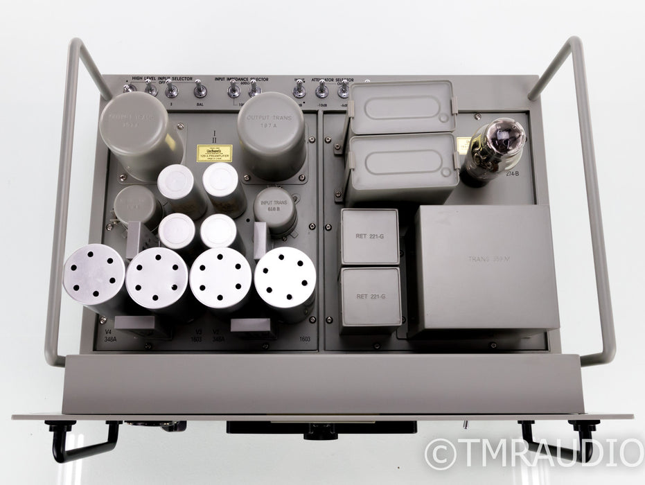 Line Magnetic 25-B Stereo Tube Preamplifier; 129-A; Remote