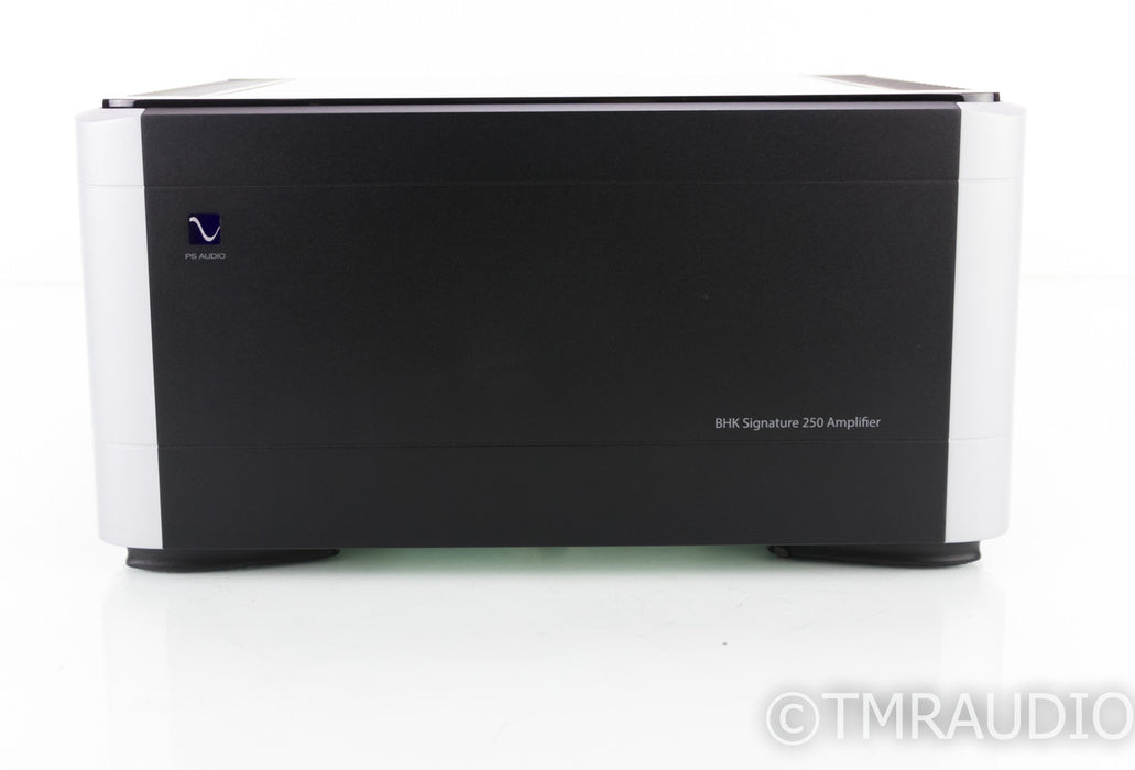 PS Audio BHK-250 Stereo Tube Hybrid Power Amplifier; Black & Silver