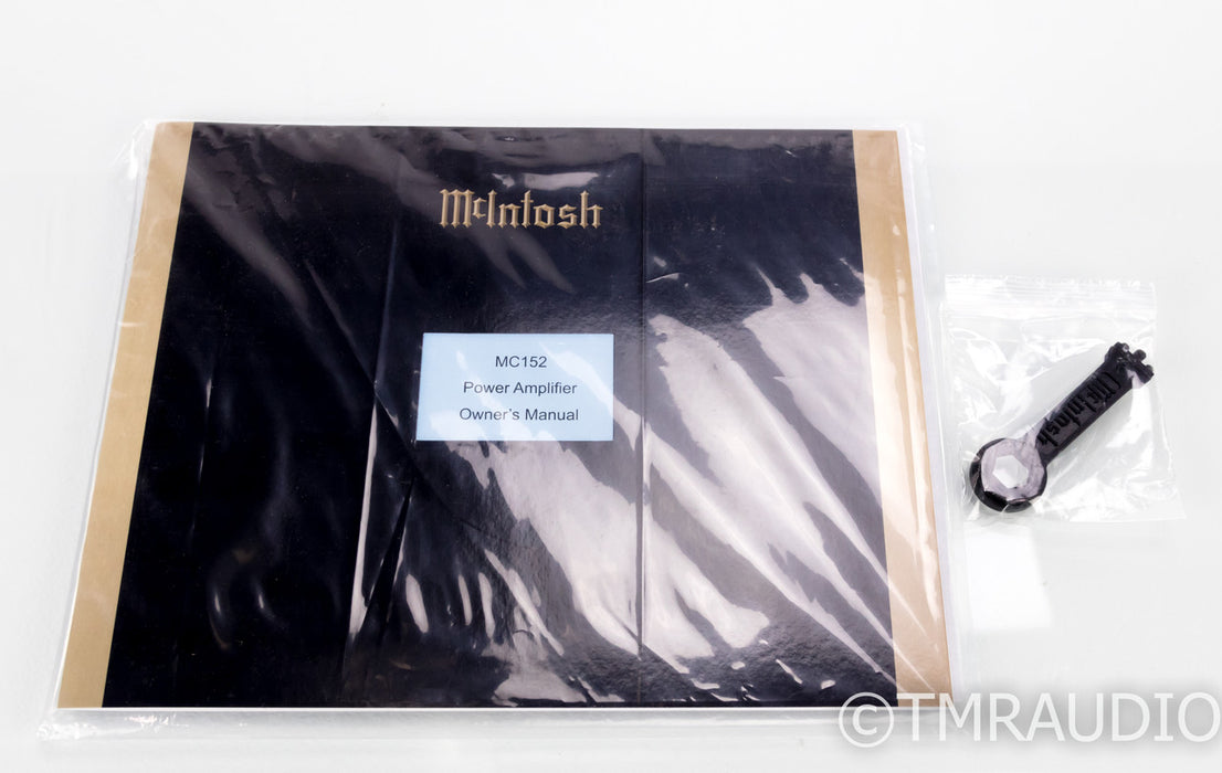 McIntosh MC152 Stereo Power Amplifier; MC-152 (1/4)