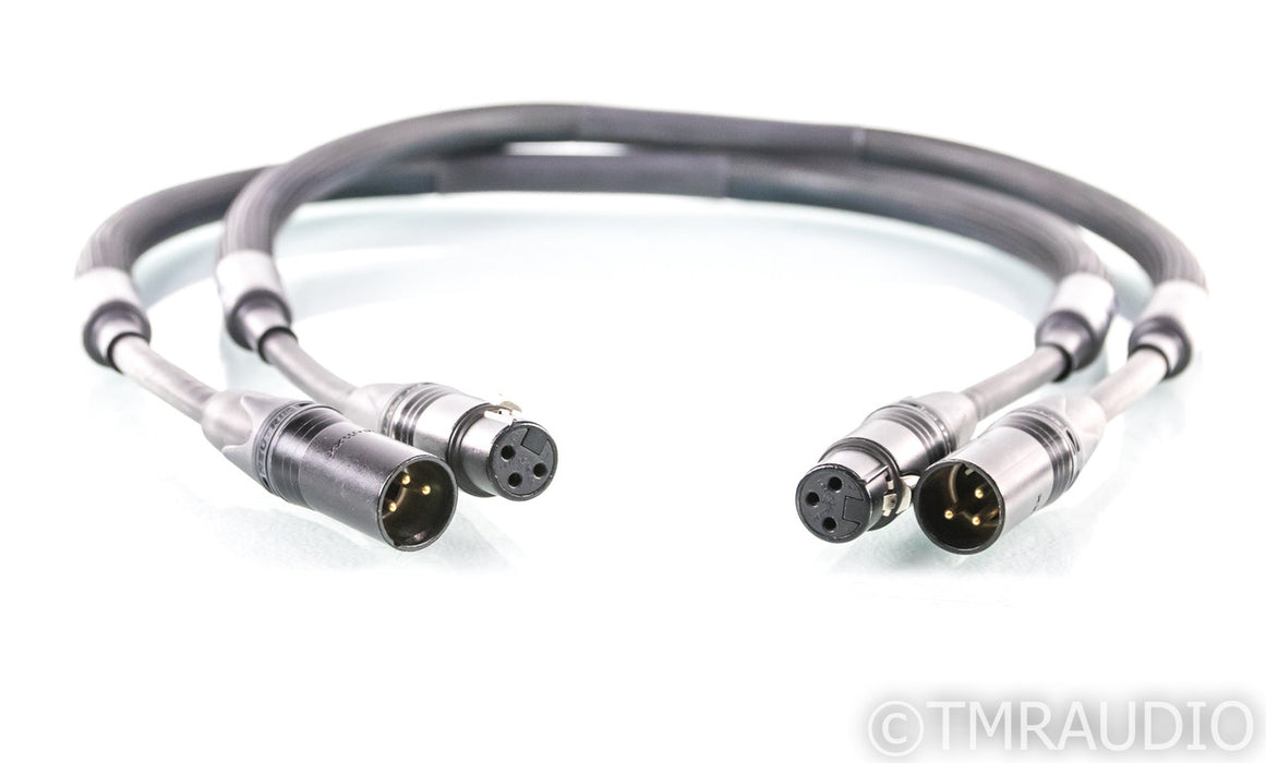 Purist Audio Poseidon Luminist Revision VIII XLR Cables; 1m Pair Interconnects