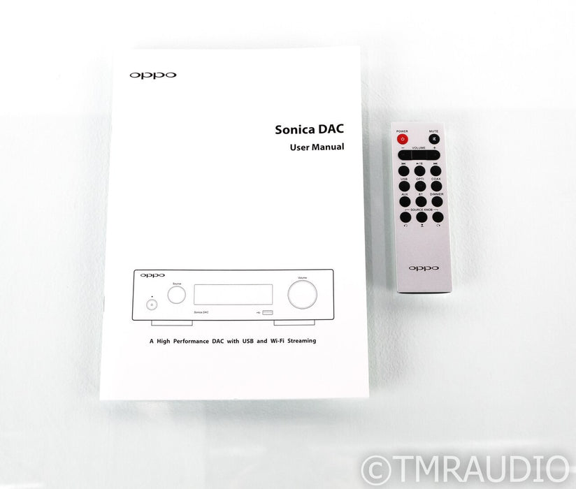 Oppo Sonica SDAC-3 DAC; D/A Converter; Remote