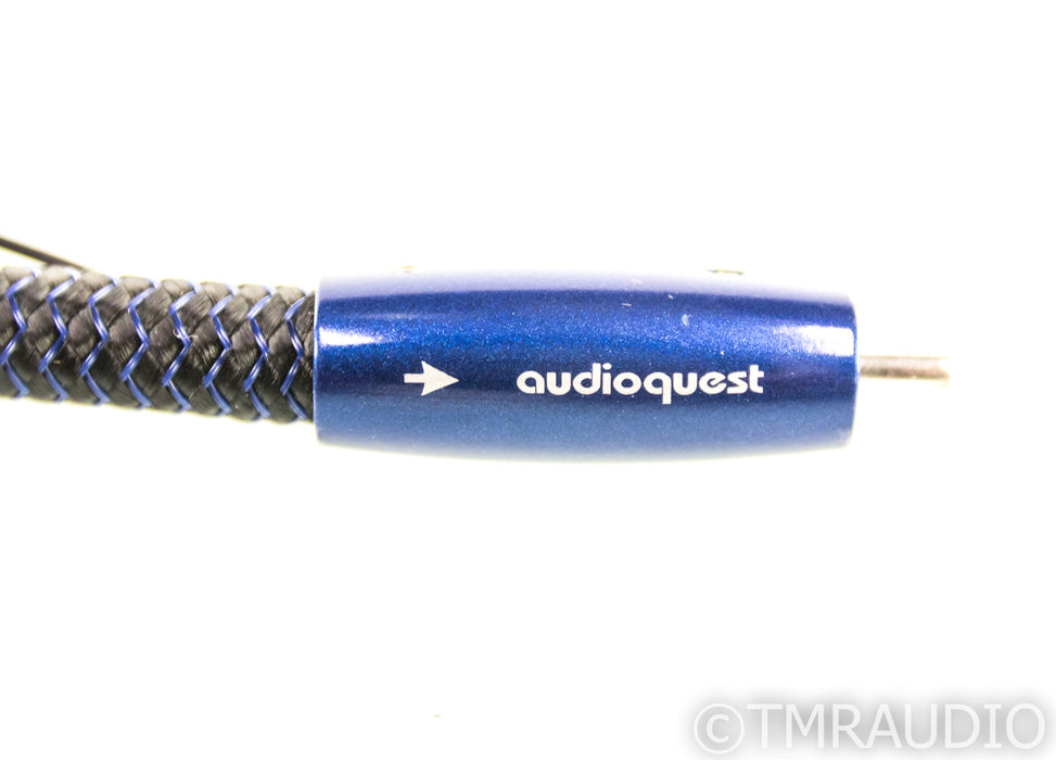 AudioQuest Husky RCA Subwoofer Cable; Single 3m Interconnect; 72v DBS