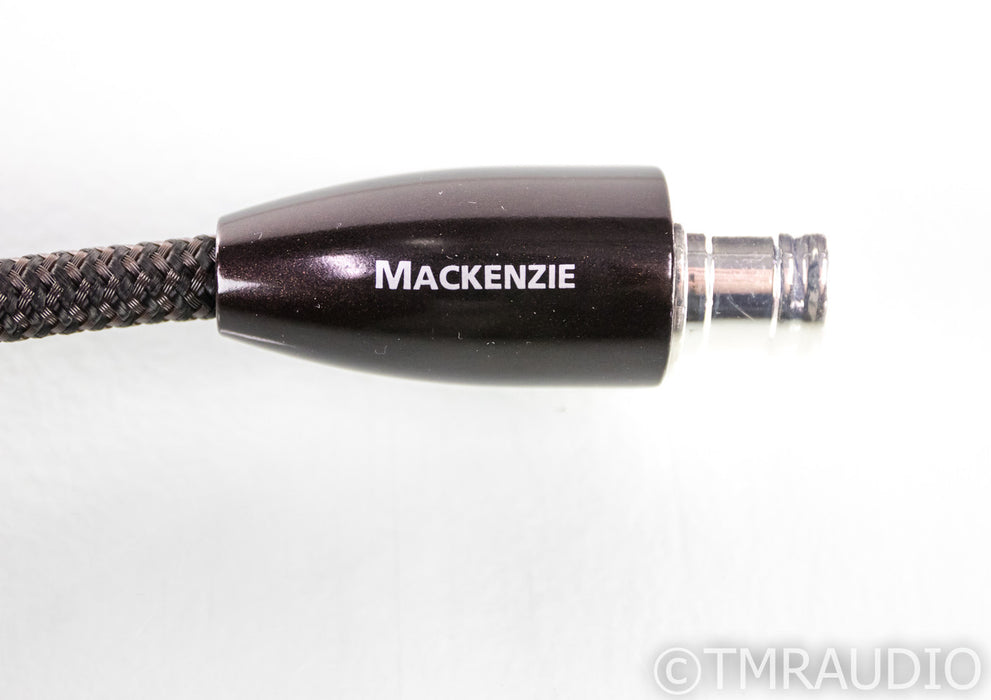 AudioQuest Mackenzie XLR Cable; Single 1.5m Balanced Interconnect