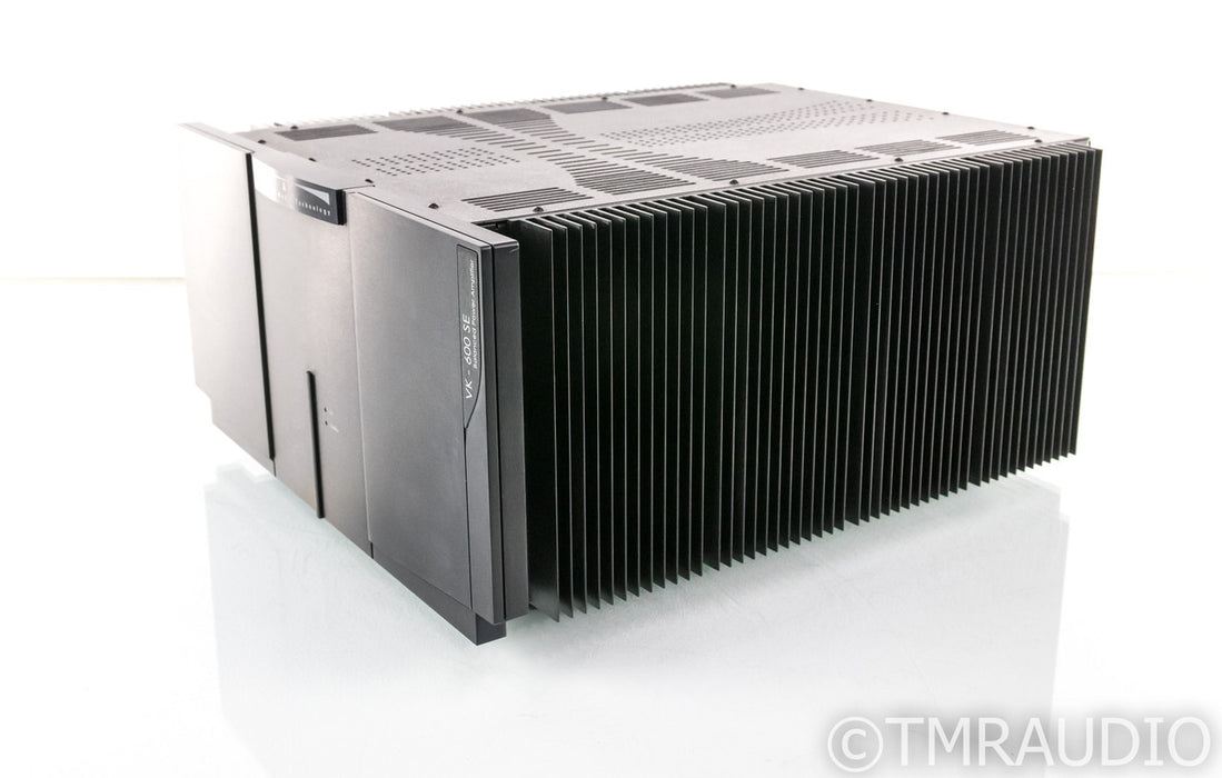 BAT VK-600 SE Stereo Power Amplifier; VK600SE; Custom Black Faceplate