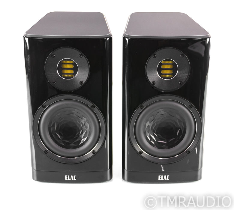 Elac Vela BS 403 Bookshelf Speakers; Black Lacquer Pair