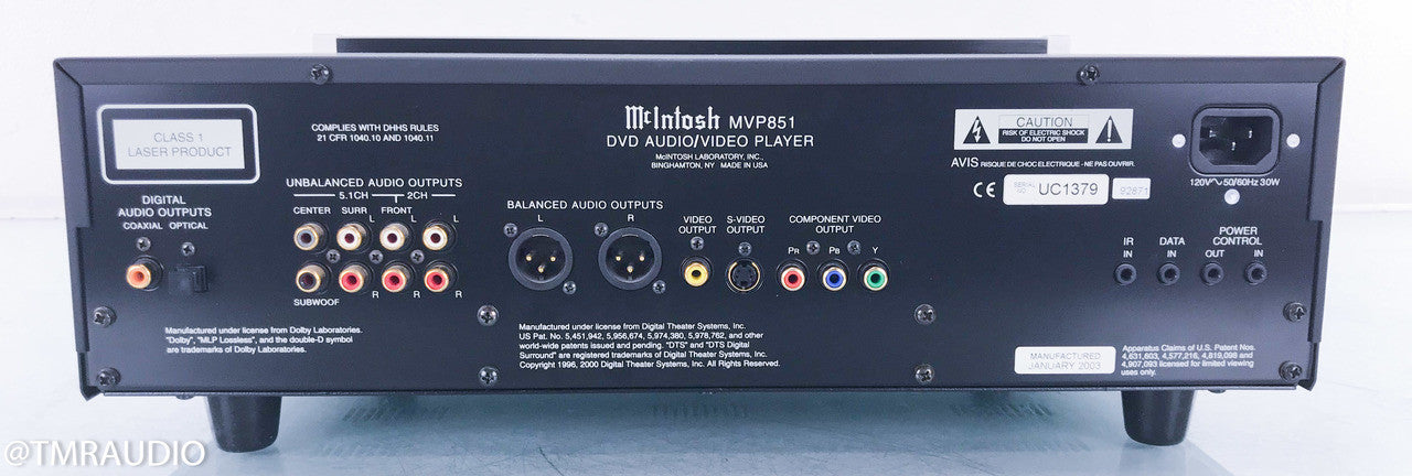McIntosh MVP851 DVD / CD Player