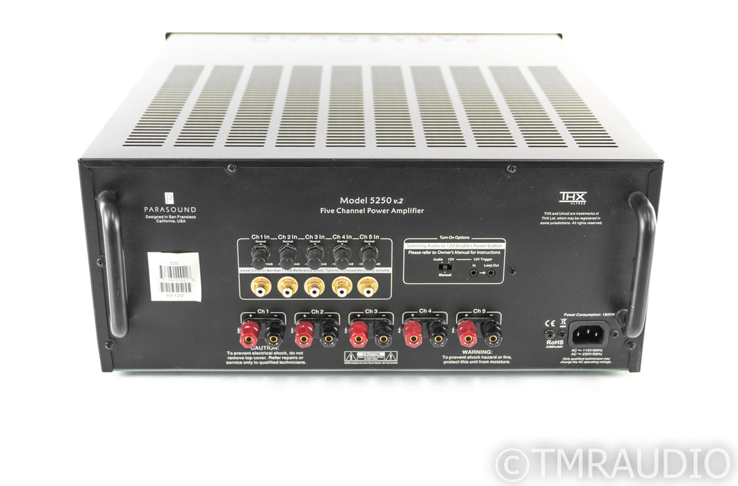Parasound Model 5250 v.2 5 Channel Power Amplifier