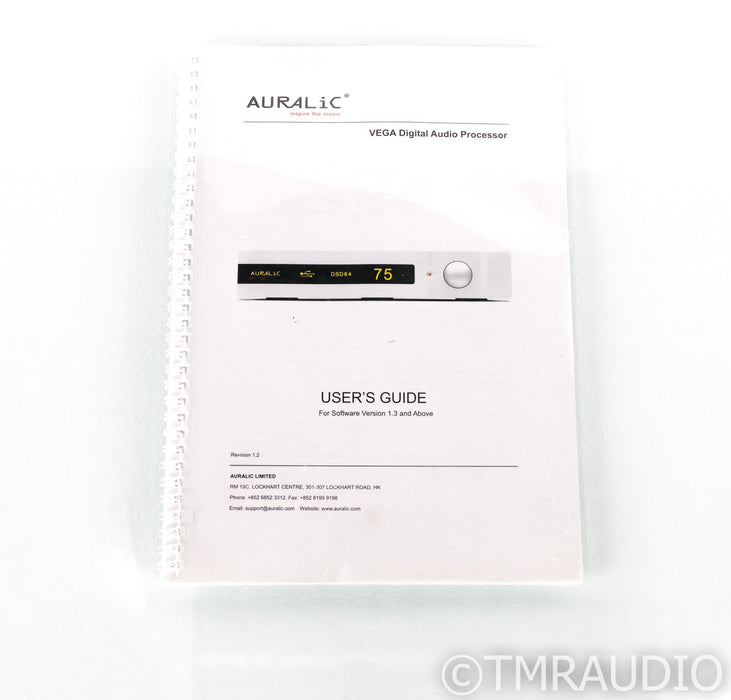Auralic Vega DAC; D/A Converter; DSD256 Upgrade