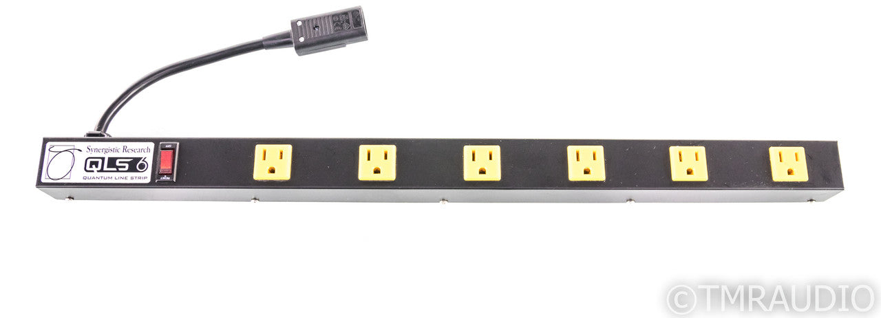 Synergistic Research QLS 6-Outlet Power Strip; Quantum Line Strip