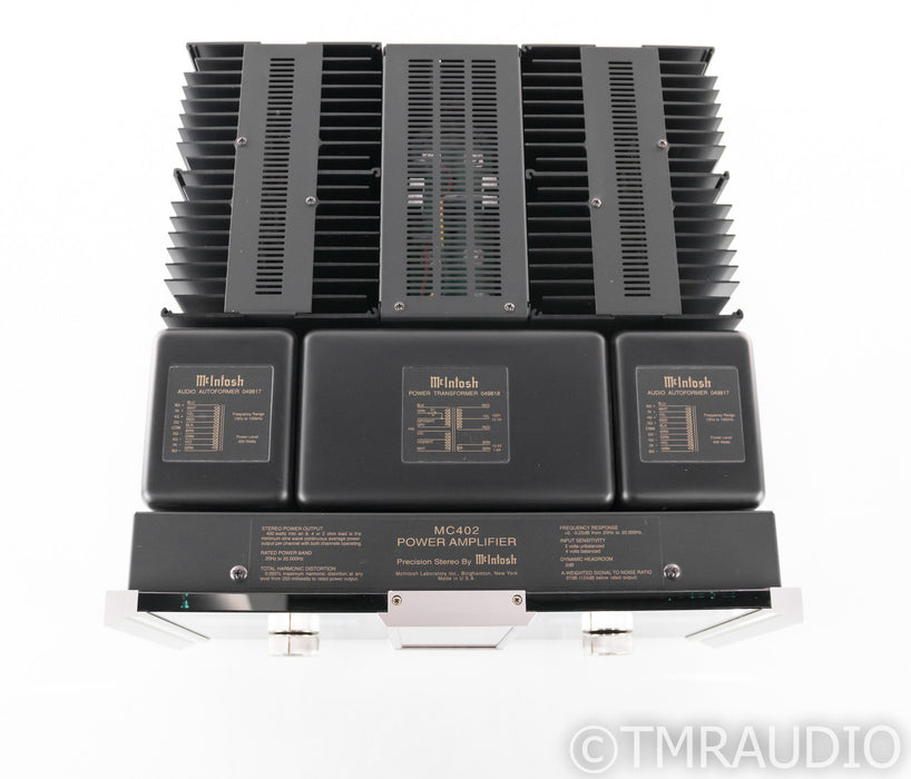 McIntosh MC402 Stereo Power Amplifier; MC-402