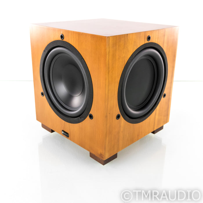 Aperion Audio Intimus S8-APR 8" Powered Subwoofer; Cherry; S8APR