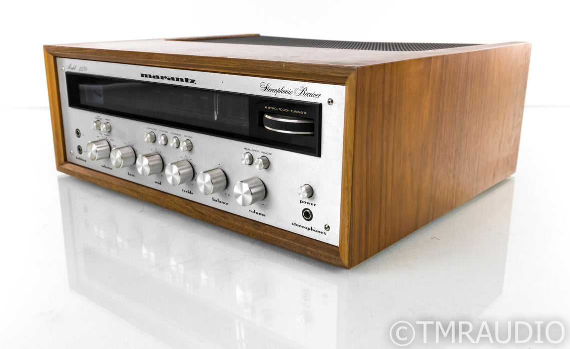 Marantz Model 2230 Vintage Receiver w/ Walnut Cabinet