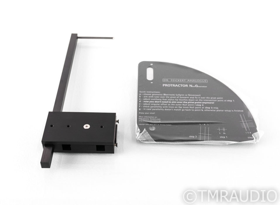 Dr. Feickert Analogue Cartridge Alignment Protractor NG; Next Generation