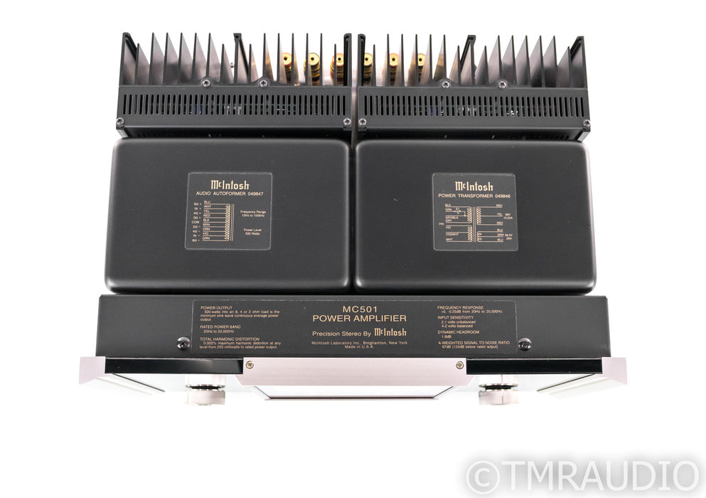 McIntosh MC501 Mono Power Amplifier; Single; MC-501