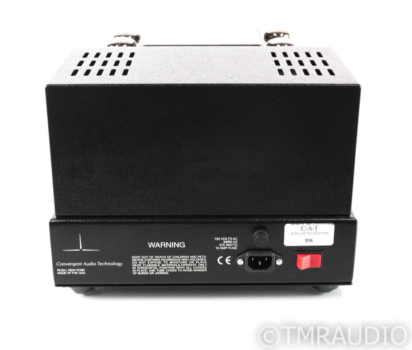 Convergent Audio Technology JL5 LE Stereo Tube Power Amplifier; Limited Edition