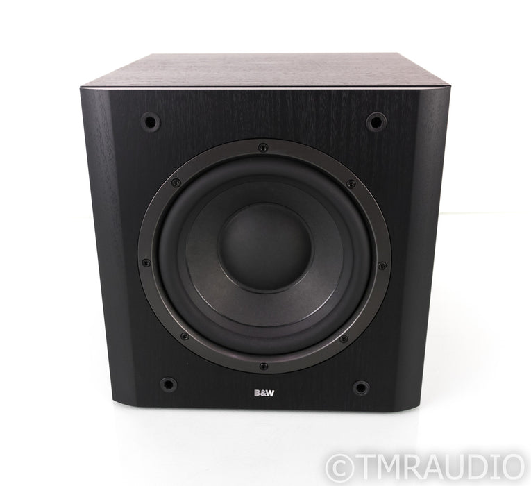 B&W ASW600 10" Powered Subwoofer; Black Ash