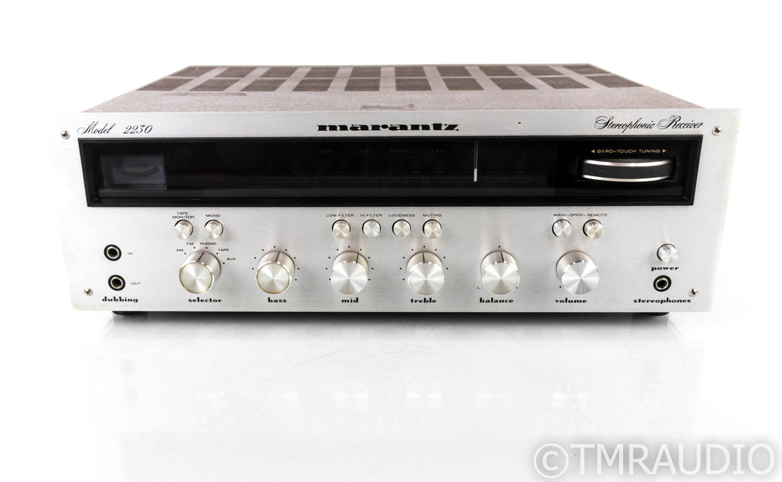 Marantz Model 2230 Vintage Receiver w/ Walnut Cabinet