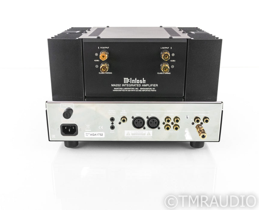 McIntosh MA252 Stereo Integrated Tube Hybrid Amplifier; MA-252; Remote