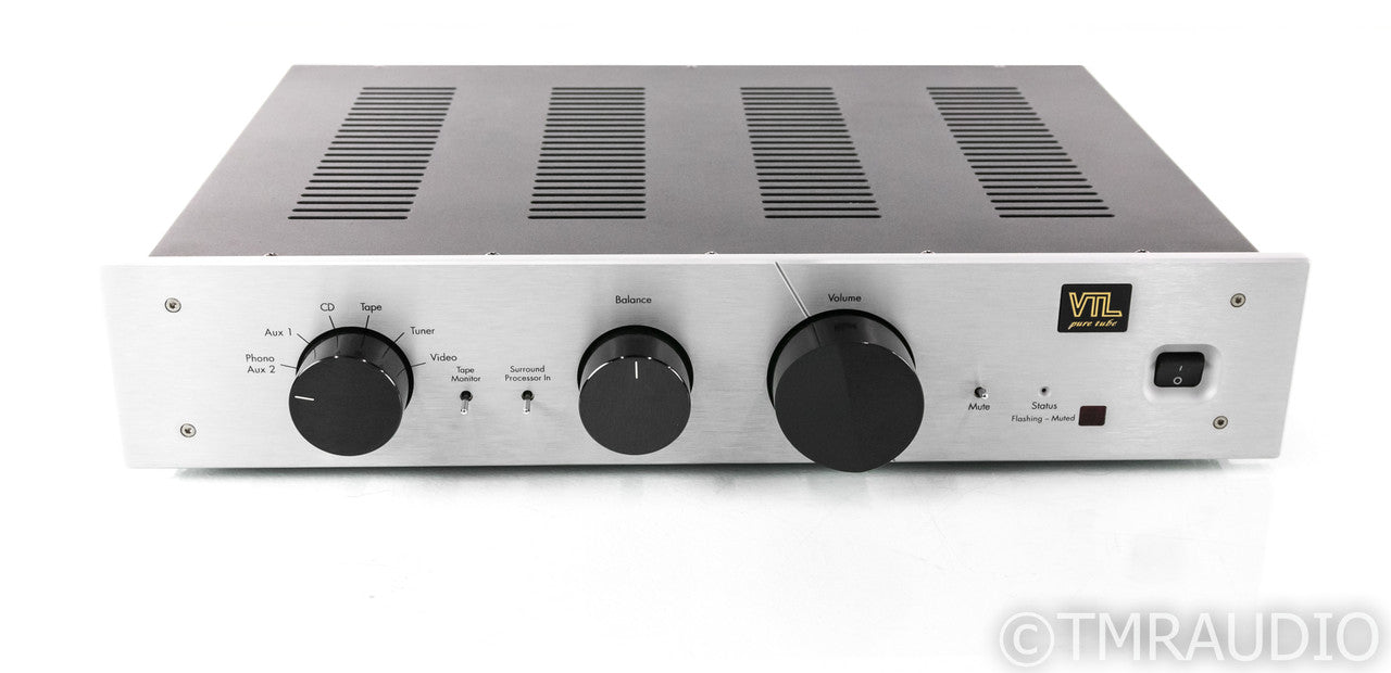 VTL TL2.5 Stereo Tube Preamplifier; TL-2.5; MM Phono; Remote