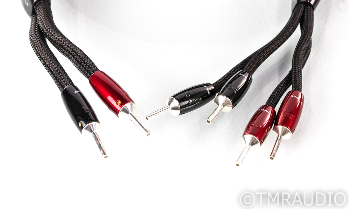 AudioQuest Oak Bi-Wire Speaker Cables; 10ft Pair; 72v DBS