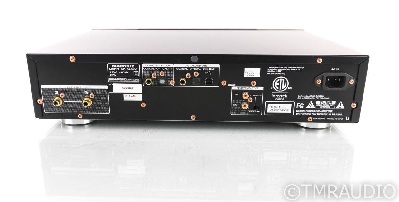 Marantz SA8005 CD / SACD Player; SA-8005; Remote