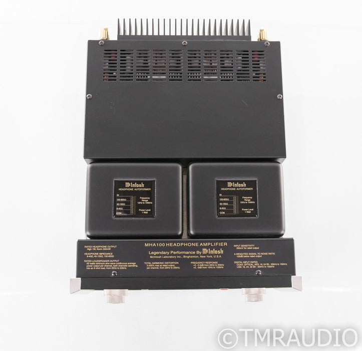 McIntosh MHA100 Headphone Amplifier; DAC; Integrated Amplifier; MHA-100