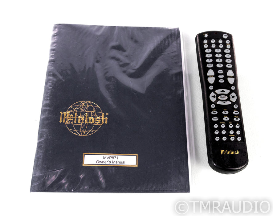 McIntosh MVP871 DVD / CD / SACD Player; MVP-871; Remote