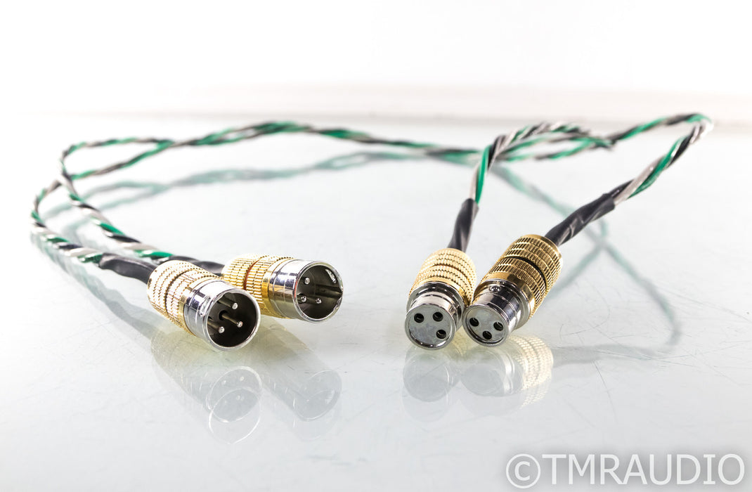 James Romeyn Pure Balanced Power XLR Cables; 4ft Pair Balanced Interconnects