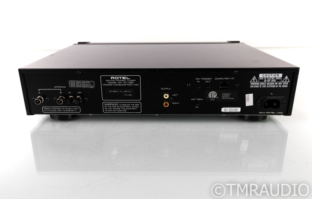 Rotel RT-1080 AM / FM Tuner; RT1080
