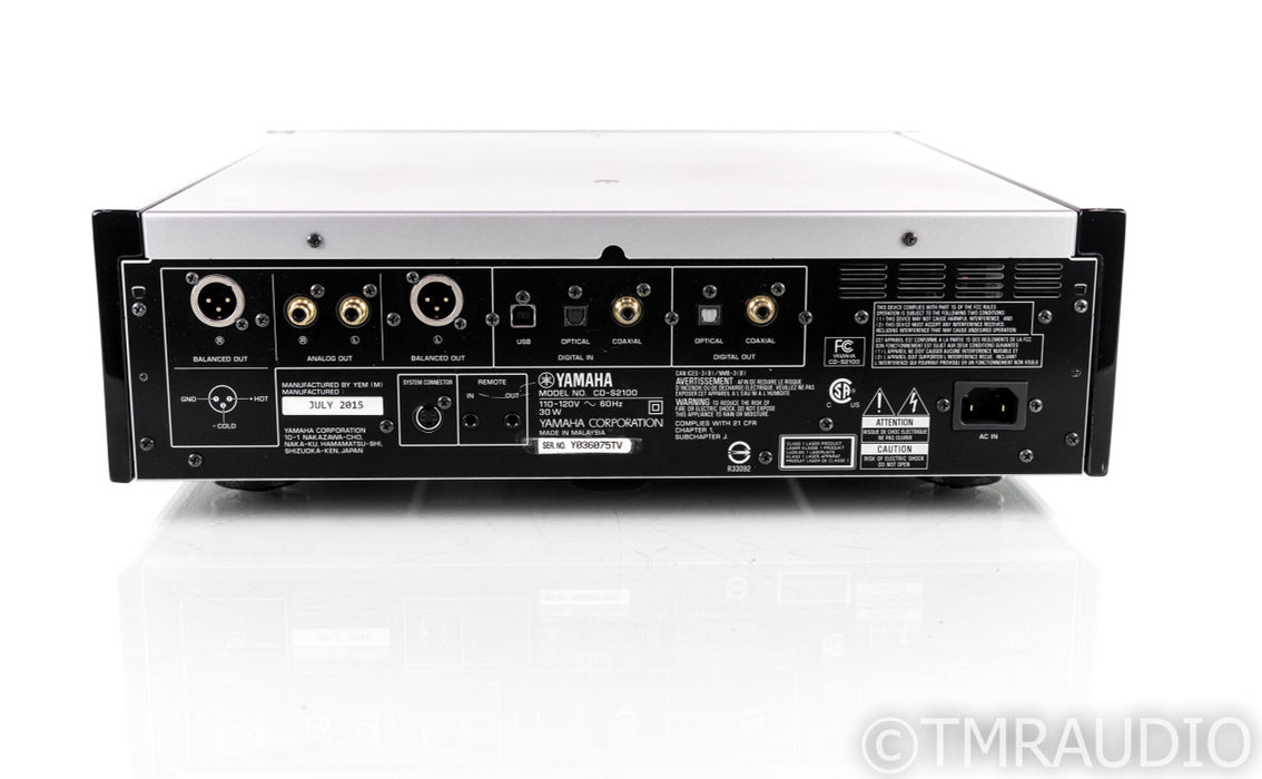 Yamaha CD-S2100 CD / SACD Player; Remote; CDS2100